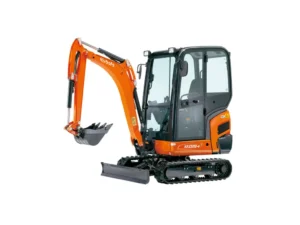 Kubota KX019-4 cabine close-up — Eyskens Machinery