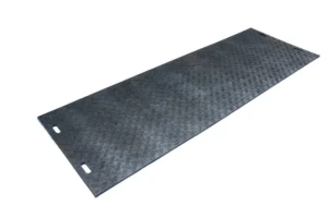 Kunststof HDPE rijplaat 300×100×1,3 cm, 35 kg, voor terreinbescherming